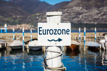 Schild 232 - Eurozone