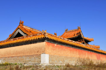 Fototapeta na wymiar Ancient buildings in China