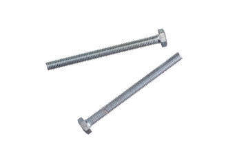 bolts isolated on white background