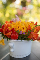 flower in vase