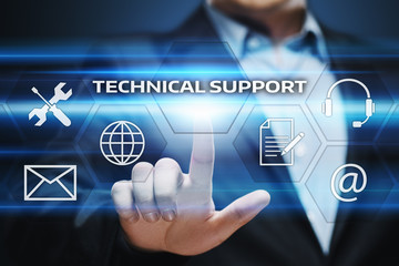 Technical Support Customer Service Business Technology Internet Concept