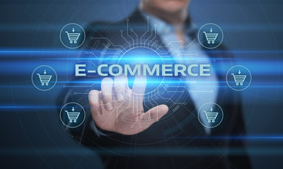 e-commerce add to cart online shopping business technology internet concept