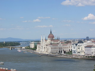 Fototapeta na wymiar Budapest parlament, Hungary
