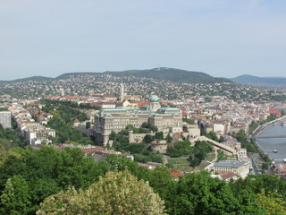 Fototapeta na wymiar Budapest panorama, Hungary