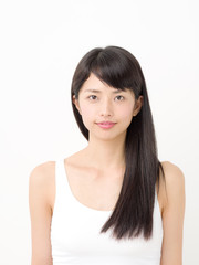 スキンケア・若い女性