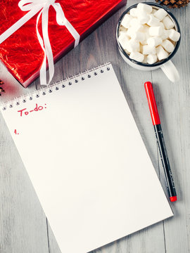 Christmas gifts shopping planning list