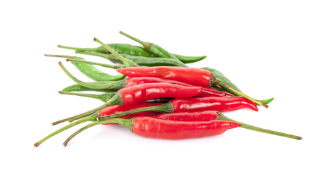 chili pepper isolated on a white background