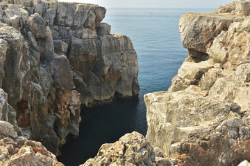 Fototapeta na wymiar Rocks of Lokrum (Dubrovnik)