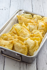 Panzerotti from Puglia Italy