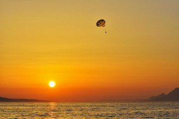 Sunset on the Adriatic (Makarska)