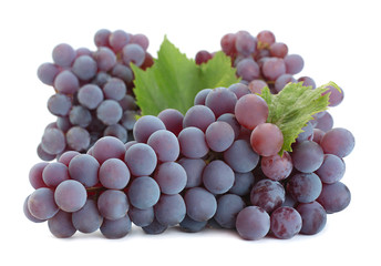 Canadian Lydia grapes on white