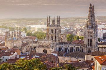 Burgos Cathedral   - obrazy, fototapety, plakaty