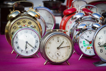 Vintage Clock at a flea market