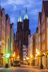 Fototapeta premium Church of the Virgin Mary in Legnica