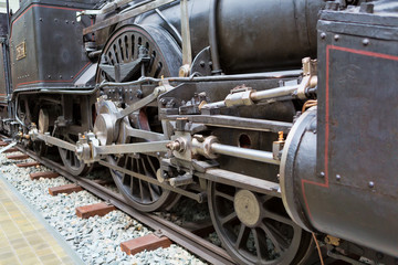 Steam train detail