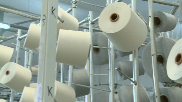 Manufacture industrial textile - spinning