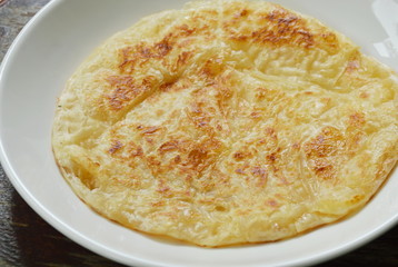 baked roti southern flat bread on plate