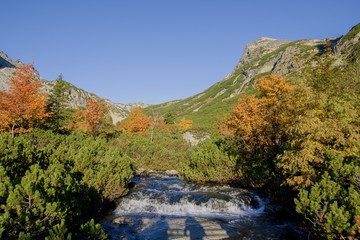High Tatra Mountains in autumn, Slovakia