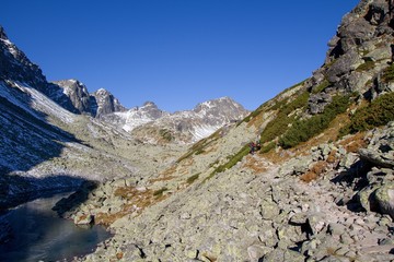 High Tatra Mountains in autumn, Slovakia