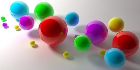 Abstract 3d shapes on background. 3d image. 3d rendering.