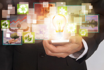 phone technology future innovation industry and business background