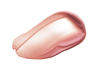 smear paint of cosmetic products