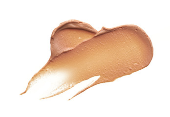 smear paint of cosmetic products