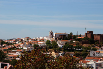 Fototapeta premium Blick auf Silves