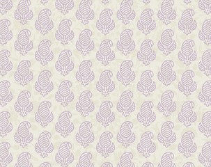 wedding card design, paisley floral pattern , India