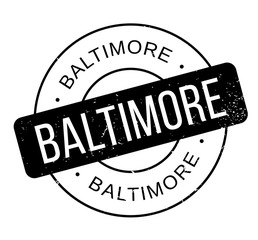 Baltimore rubber stamp. Grunge design with dust scratches. Effects can be easily removed for a clean, crisp look. Color is easily changed.