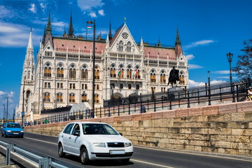 Obraz na płótnie Canvas Budapest, Parlamentsgebäude