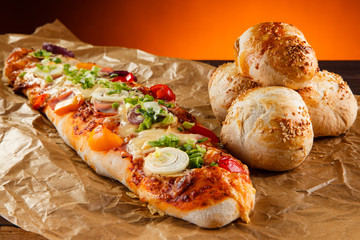 Long roast sandwich