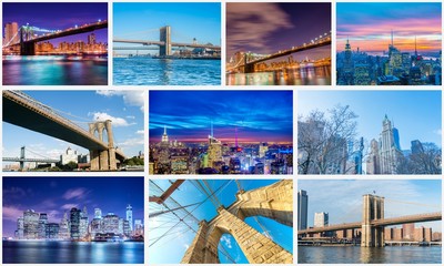 Collage of New York photos