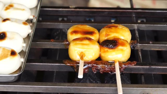 和イメージカット　みたらし団子　京都