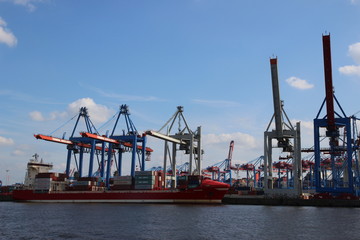 Fototapeta premium Hamburg Hafen 