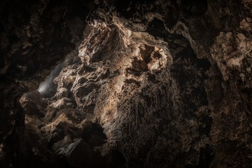 Underground cave texture closeup photo