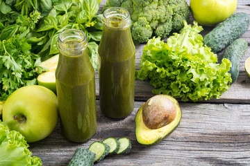 Green detox smoothie