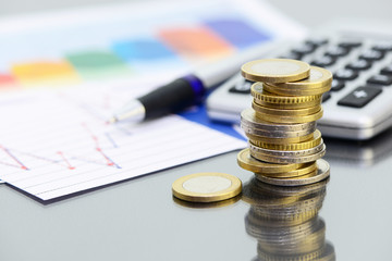 Münzen Finanzen © photocrew