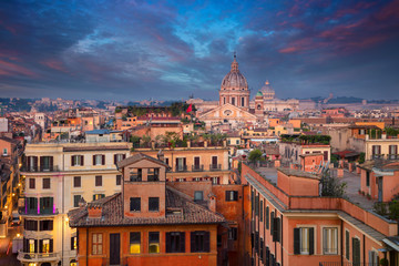 Rome. Cityscape image of Rome, Italy during sunrise.