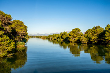 S'Albufera Natural Park lagoon, Mallorca