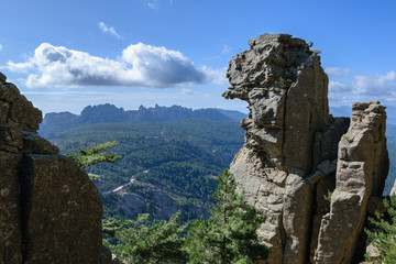 Fototapeta na wymiar Corsica - Aiguilles de Bavella