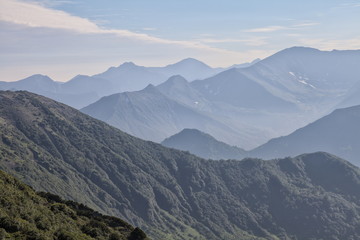 Obraz premium Nature of Kamchatka (mountains, volcanoes, ocean)