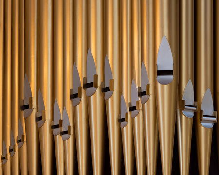 Pipe organ in Cathedral of St Helena in Helena, Montana