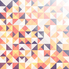 Abstract Colorful Triangles Background Design