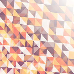 Abstract Colorful Triangles Background Design