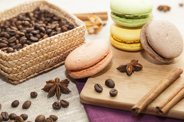 French pastries and grains coffee table