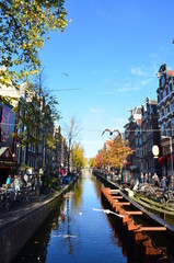 fly trough amsterdam