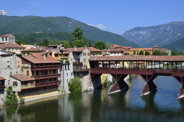 Bridge of Grappa in Valsugana Valley 2