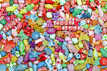 Fototapeta na wymiar Colour beads texture