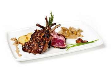 Rack of lamb